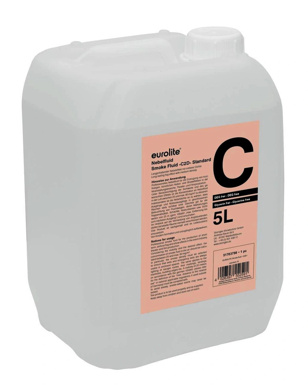 Eurolite Nebel-Fluid C 5l-Kanister 3 Eurolite Nebel-Fluid C 5l-Kanister