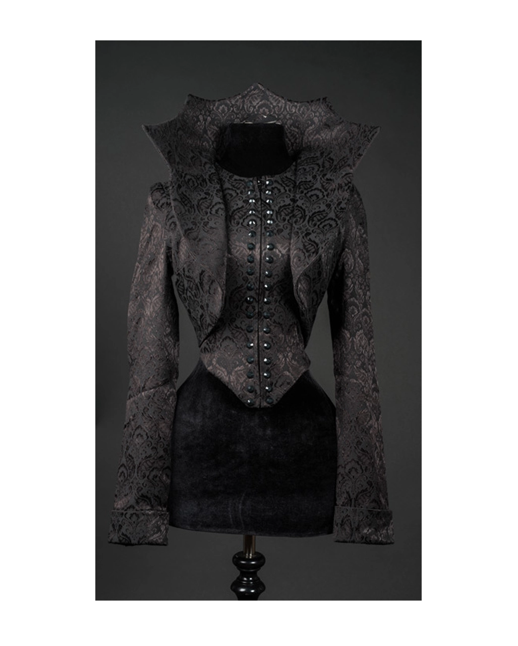 Evil Queen Jacket Mit Stehkragen 3 Evil Queen Jacket Mit Stehkragen