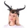 Fantasy Faun Hörner Haarreif -Outlet-Horror-Shop fantasy faun haarreif hoerner fantasy horns headpiece cosplay accessory faschings und halloween kostuemzubehoer 50522