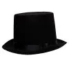 Filz Zylinder Schwarz -Outlet-Horror-Shop filz zylinder schwarz steampunk kostuem zubehoer filzhut felt top hat black 35615