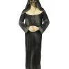 Finstere Zombie Nonne -Outlet-Horror-Shop finstere zombie nonne kostuem untote klosterschwester verkleidung halloween ordensfrau kostuem 16312