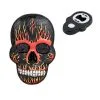 Flammender Totenkopf Als Flaschenöffner -Outlet-Horror-Shop flammender totenkopf flaschenoeffner flammender totenschaedel flaschenoeffner flame skull bottle opener 51388 01