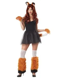 Fuchs Kostüm Set 4-teilig