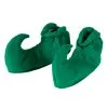 Gartenzweg Schuhüberzieher Grün -Outlet-Horror-Shop gartenzwerg schuhueberzieher gruen gruene gnom und elfen schuhe kostuemzubehoer fuer fasching 29498