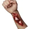 Gebrochener Arm FX Latexwunde 1 Gebrochener Arm FX Latexwunde -Outlet-Horror-Shop gebrochener arm latex fx wunde broken bone latex special fx appliance halloween und horror make up 51841