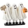 Geister Trio Happy Halloween 20x16 Cm -Outlet-Horror-Shop geister trio happy halloween ghost trio happy halloween niedliche geister figuren halloween deko 53797
