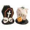 Geisterfriedhof Salz & Pfefferstreuer -Outlet-Horror-Shop geisterfriedhof salz und pfefferstreuer halloween geschenke spooky halloween homeware und wohnungsdeko ghost salt and pepper set 54644