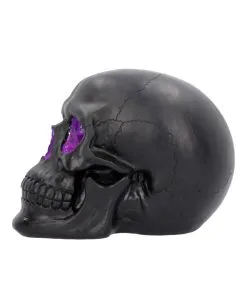 Geode Totenkopf Mit Violettem Gothic Glitzer 11 Geode Totenkopf Mit Violettem Gothic Glitzer -Outlet-Horror-Shop geode totenkopf mit violetten gothic glitzer geode skull with purple gothic glitter 39526 03