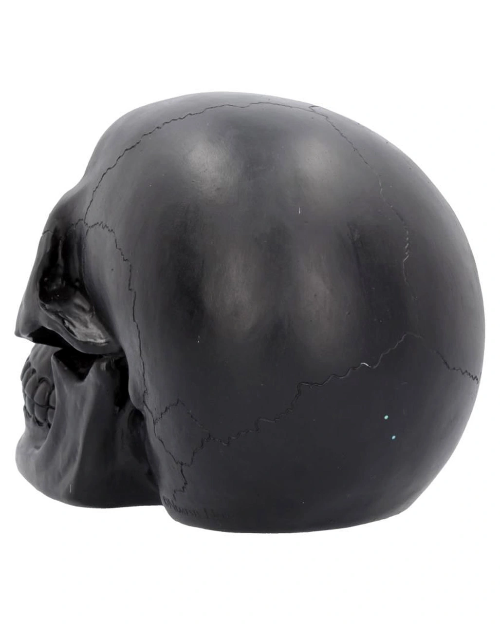 Geode Totenkopf Mit Violettem Gothic Glitzer 6 Geode Totenkopf Mit Violettem Gothic Glitzer – Bild 4