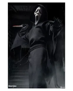 Ghost Face Sixth Scale Sideshow Actionfigur 10 Ghost Face Sixth Scale Sideshow Actionfigur -Outlet-Horror-Shop ghost face sixth scale sidehow collectibles actionfigur halloween und horror merchandise scream ghostface figurine 51105 3