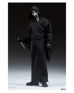 Ghost Face Sixth Scale Sideshow Actionfigur 11 Ghost Face Sixth Scale Sideshow Actionfigur -Outlet-Horror-Shop ghost face sixth scale sidehow collectibles actionfigur halloween und horror merchandise scream ghostface figurine 51105 4