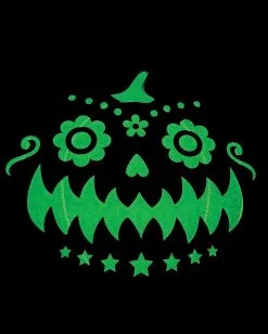 Glow In The Dark Jack O'Lantern Kürbis Handtasche -Outlet-Horror-Shop glow in the dark jack o lantern kuerbis handtasche jack o lantern cross body bag halloween und horror merchandise 53444 4