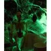 Glow In The Dark Spinnweben 100 G -Outlet-Horror-Shop glow in the dark spinnweben 100g spinnennetz das im dunklen leuchtet halloween dekoration 28659 01