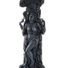 Göttin Der Dreifaltigkeit Kerzenhalter -Outlet-Horror-Shop goettin der dreifaltigkeit kerzenstaender dreifaltigkeit goettin kerzenhalter mother maiden crone candle holder 51390 03