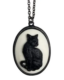 Gothic Kette Katze 5 Gothic Kette Katze -Outlet-Horror-Shop gothic kunsthandwerk kette katze gothic handmade craft chain cat gothic geschenk schmuck 52576 2