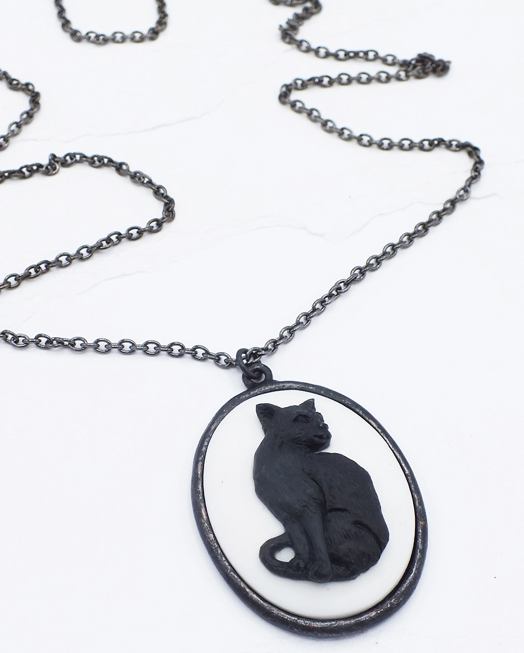 Gothic Kette Katze 3 Gothic Kette Katze