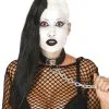 Gothic Punk Perücke -Outlet-Horror-Shop gothic punk peruecke halloween frisur halbglatze fetisch peruecke 90er gothic frisur fuer kostueme 29063