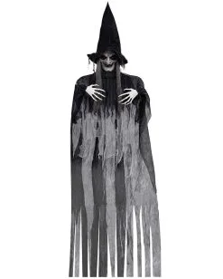 Graue Hexe Hängefigur 180cm