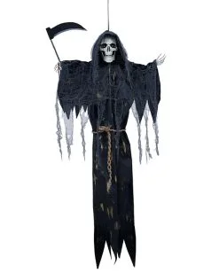 Grim Reaper Mit Sense & LED Augen 120cm