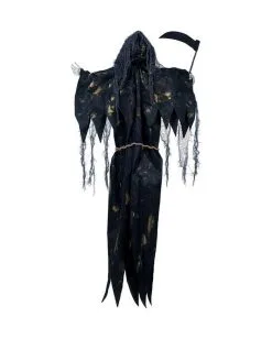 Grim Reaper Mit Sense & LED Augen 120cm 7 Grim Reaper Mit Sense & LED Augen 120cm -Outlet-Horror-Shop grim reaper mit sense und led augen grim reaper with scythe and led eyes halloween deko 54849 02