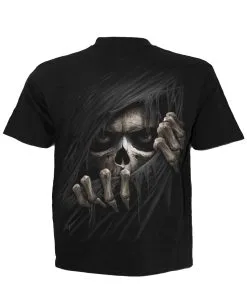 Grim Ripper - T-Shirt Black 5 Grim Ripper - T-Shirt Black -Outlet-Horror-Shop grim ripper t shirt black schwarzes grim reaper shirt halloween gothic shirt gevatter tod 53923 2