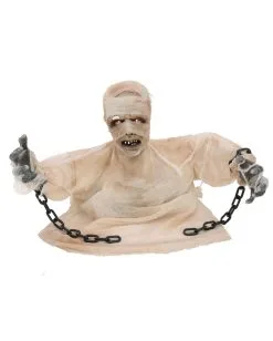 Groundbreaker Mumie Animatronic 40cm -Outlet-Horror-Shop groundbreaker mumie animatronic 40cm halbierte mumie halloween dekofigur animated mummy 36298 03