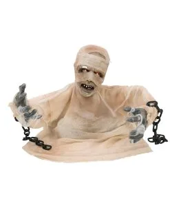 Groundbreaker Mumie Animatronic 40cm -Outlet-Horror-Shop groundbreaker mumie animatronic 40cm halbierte mumie halloween dekofigur animated mummy 36298 04