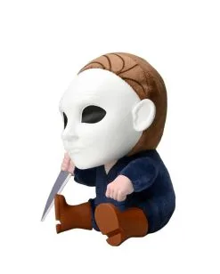 Halloween 2 Michael Myers Roto Phunny Plüsch -Outlet-Horror-Shop halloween 2 michael myers roto phunny plueschfigur kidrobot roto phunny plush halloween und horror merch 54167 3
