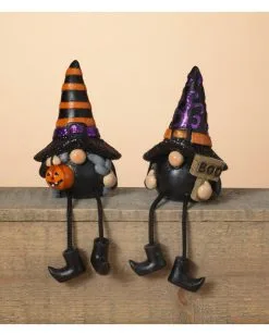 Halloween Deko Zwerg Kantenhocker 11cm 5 Halloween Deko Zwerg Kantenhocker 11cm -Outlet-Horror-Shop halloween deko zwerg kantenhocker 11cm halloween gnome shelf sitter suesse halloween dekoration 54243 2