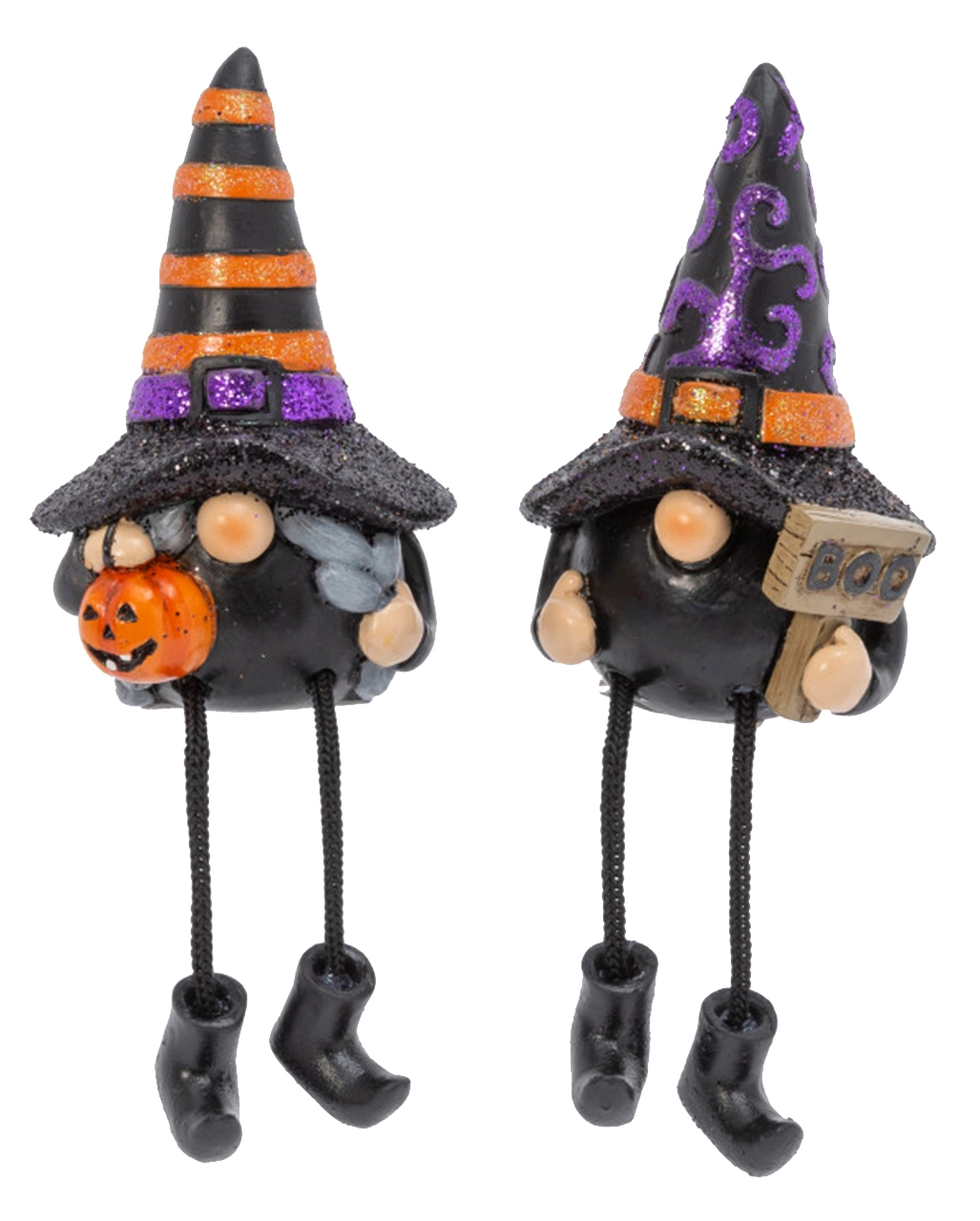 Halloween Deko Zwerg Kantenhocker 11cm 3 Halloween Deko Zwerg Kantenhocker 11cm