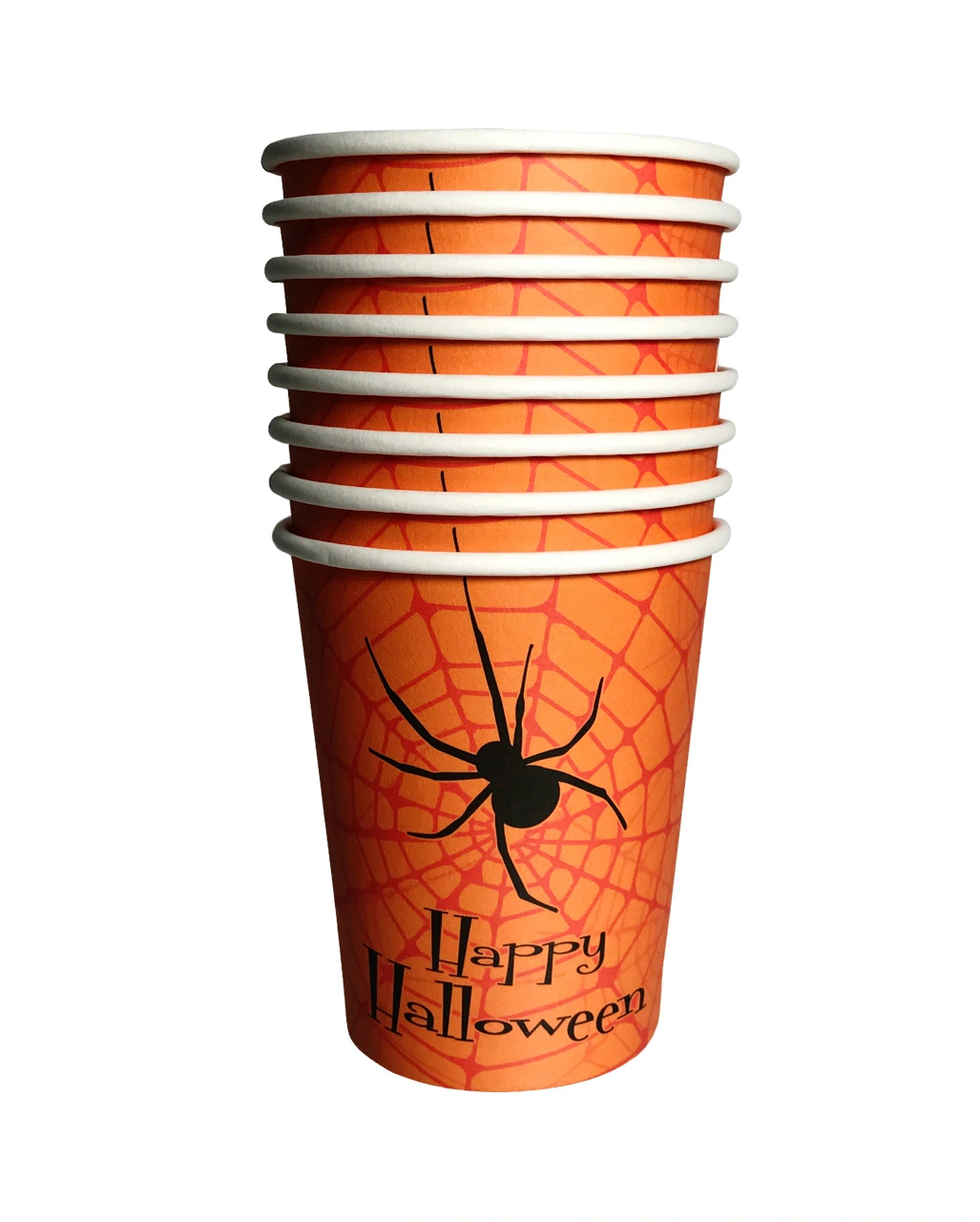 Halloween Pappbecher Mit Gruselmotiv 8 St. 4 Halloween Pappbecher Mit Gruselmotiv 8 St. – Bild 2