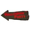 Halloween Party Wegweiser 50cm -Outlet-Horror-Shop halloween party wegweiser halloween party hinweisschild haloween party signpost 52833 01