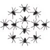 Halloween Spinnen 12 St. -Outlet-Horror-Shop halloween spinnen 12 stueck halloween spiders halloween ungeziefer halloween inseketen 54199