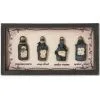 Halloween Wandbild Giftflaschen -Outlet-Horror-Shop halloween wandbild giftflaschen halloween wall sign poison bottles edle halloween wanddekoration 52548