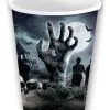 Halloween Zombie Friedhof Pappbecher 6 St. 1 Halloween Zombie Friedhof Pappbecher 6 St. -Outlet-Horror-Shop halloween zombie friedhof pappbecher halloween zombie graveyard paper cups halloween friedhof dekoration 53191