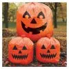 Halloween Laubsäcke Mit Kürbismotiv 3 St. -Outlet-Horror-Shop halloween laubsaecke mit kuerbissmotiv halloween aussendekoration kuerbis dekoration 24794