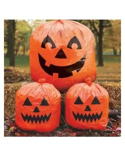 Halloween Laubsäcke Mit Kürbismotiv 3 St.