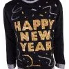 Happy New Year Pullover 1 Happy New Year Pullover -Outlet-Horror-Shop happy new year pullover silvester pullover happy new year sweater uggly christmas sweater 39037 01