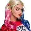 Harley Quinn Perücke -Outlet-Horror-Shop harley quinn peruecke suicide squad kostuem zubehoer harley quinn wig 31087 01