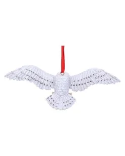 Harry Potter Hedwig Weihnachtskugel -Outlet-Horror-Shop harry potter hedwig weihnachtskugel harry potter hedwig hanging ornament 51081 03