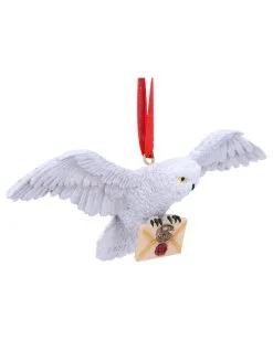 Harry Potter Hedwig Weihnachtskugel -Outlet-Horror-Shop harry potter hedwig weihnachtskugel harry potter hedwig hanging ornament 51081 04