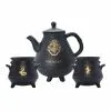 Harry Potter Hexenkessel Teeservice 3-tlg. -Outlet-Horror-Shop harry potter hexenkessel teeservice 3tlg harry potter geschenke und merchandise harry potter teapot set 52152