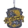 Harry Potter Hufflepuff Hauswappen Hänge-Ornament 8cm -Outlet-Horror-Shop harry potter hufflepuff crest haenge ornament 8cm harry potter hufflepuff weihnachtskugel hogwarts merchandise 53990