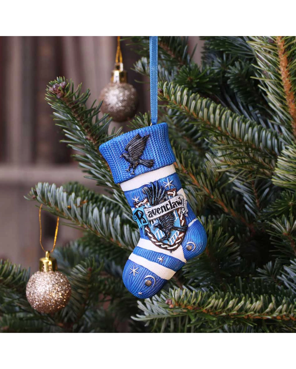 Harry Potter Ravenclaw Socke Weihnachtskugel 9 Harry Potter Ravenclaw Socke Weihnachtskugel – Bild 7