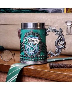 Harry Potter Slytherin Bierkrug -Outlet-Horror-Shop harry potter slytherin bierkrug harry potter slytherin tankard harry potter merchandise 51145 07
