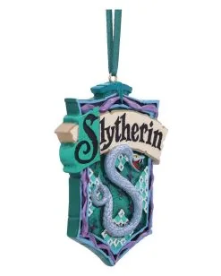 Harry Potter Slytherin Hauswappen Hänge-Ornament 8cm 12 Harry Potter Slytherin Hauswappen Hänge-Ornament 8cm -Outlet-Horror-Shop harry potter slytherin crest haenge ornament 8cm harry potter slytherin weihnachtskugel hogwarts merchandise 53991 4
