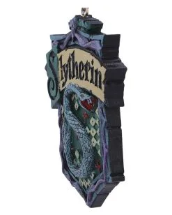 Harry Potter Slytherin Hauswappen Hänge-Ornament 8cm 14 Harry Potter Slytherin Hauswappen Hänge-Ornament 8cm -Outlet-Horror-Shop harry potter slytherin crest haenge ornament 8cm harry potter slytherin weihnachtskugel hogwarts merchandise 53991 6