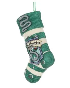 Harry Potter Slytherin Socke Weihnachtskugel -Outlet-Horror-Shop harry potter slytherin socke weihnachtskugel harry potter slytherin stocking hanging ornament 51086 02