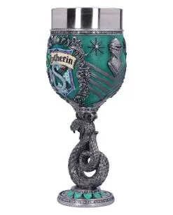 Harry Potter Slytherin Weinkelch 10 Harry Potter Slytherin Weinkelch -Outlet-Horror-Shop harry potter slytherin weinkelch harry potter slytherin goblet harry potter merchandise 51146 02