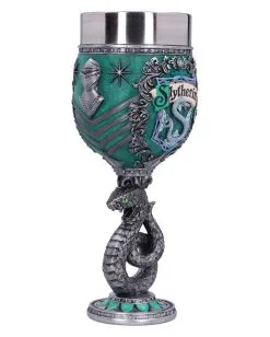 Harry Potter Slytherin Weinkelch 12 Harry Potter Slytherin Weinkelch -Outlet-Horror-Shop harry potter slytherin weinkelch harry potter slytherin goblet harry potter merchandise 51146 04